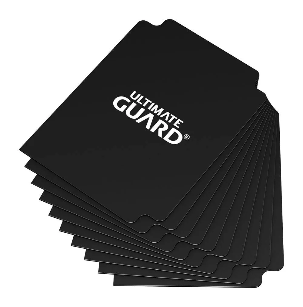 Ultimate Guard Card Dividers Standard Size 67 x 93 mm (10 Unidades) - Black